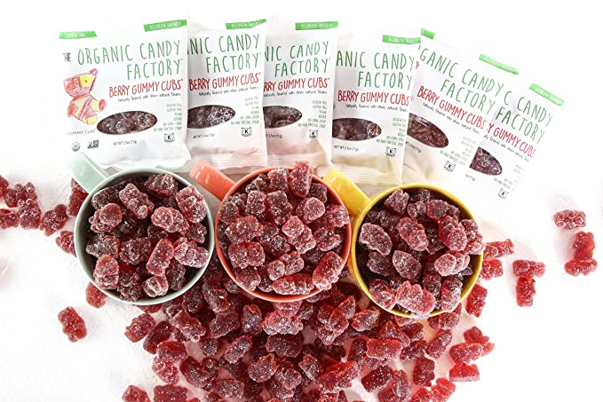 Organic Candy Factory™ Official Berry Gummy Cubs